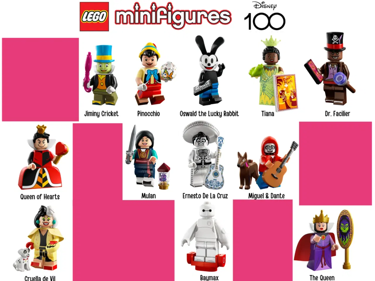 Billede 1 - Lego Minifigures 71038 Disney serie 3