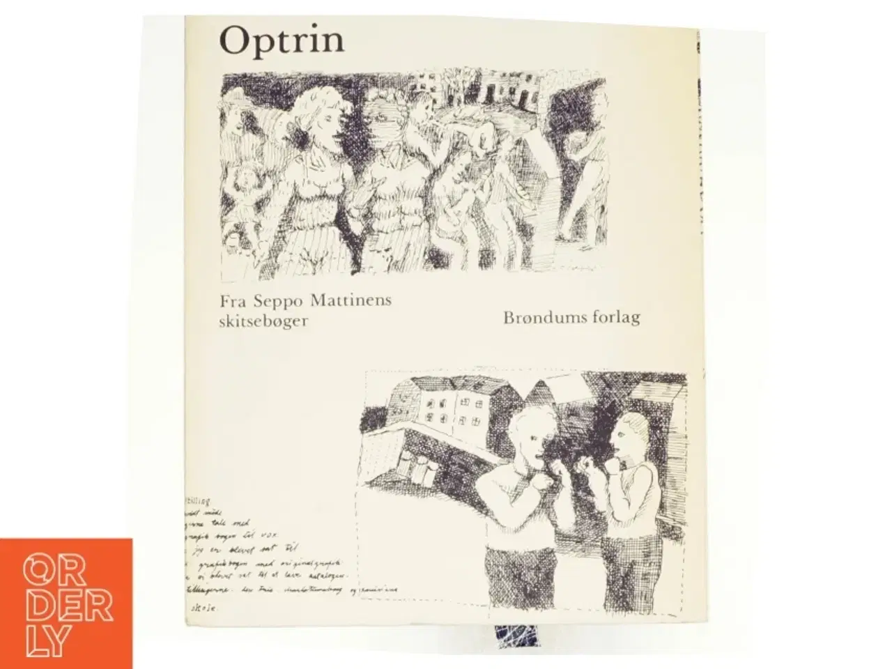 Billede 1 - Optrin fra Seppo Mattinens skitsebog