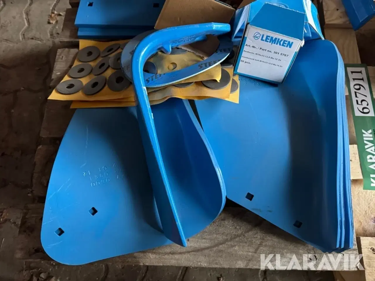 Billede 3 - Sliddele til rotorharvtænder og plov Lemken