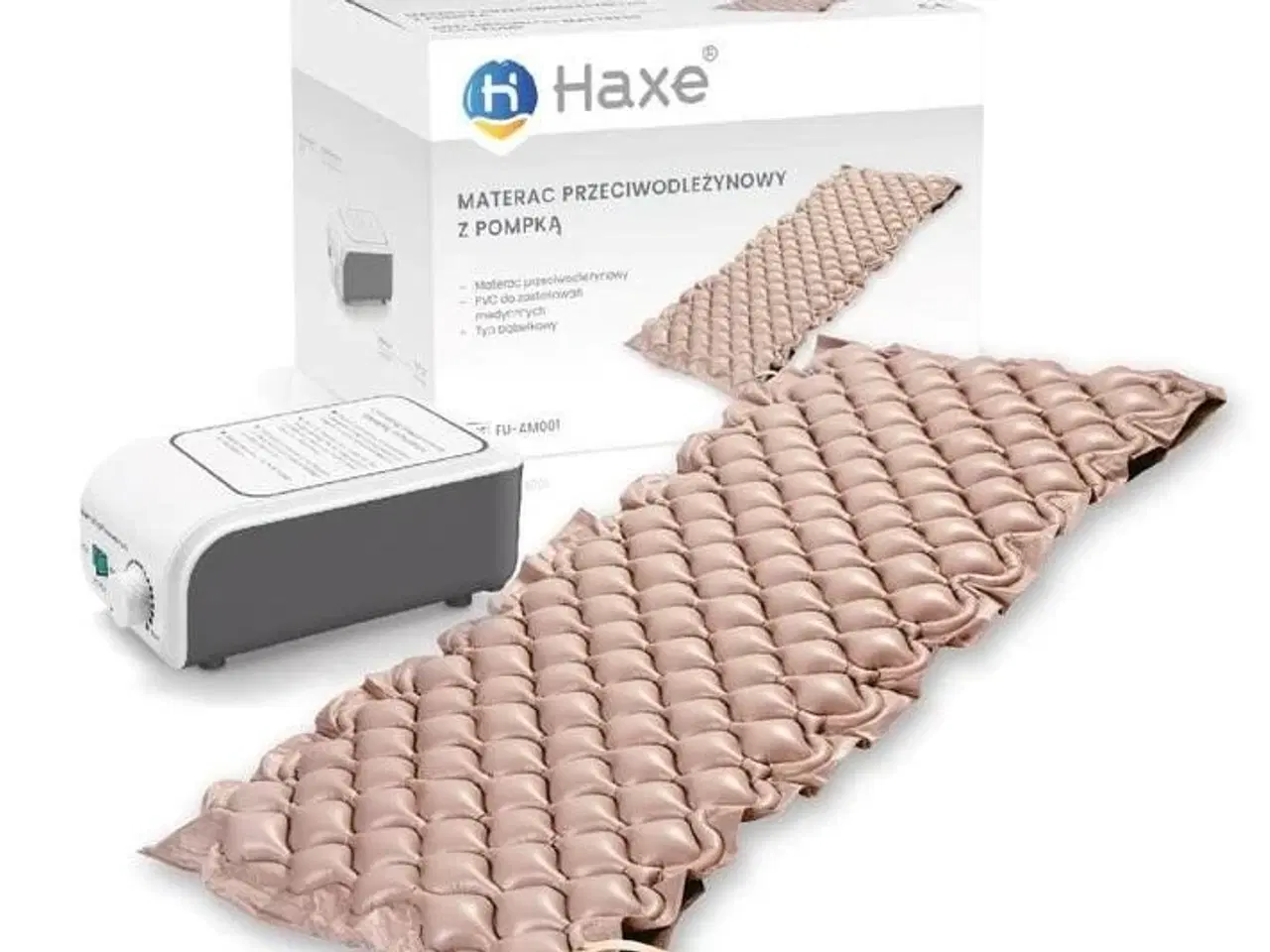 Billede 1 - Tryksårs-madras med pumpe – Haxe FU-AM0001