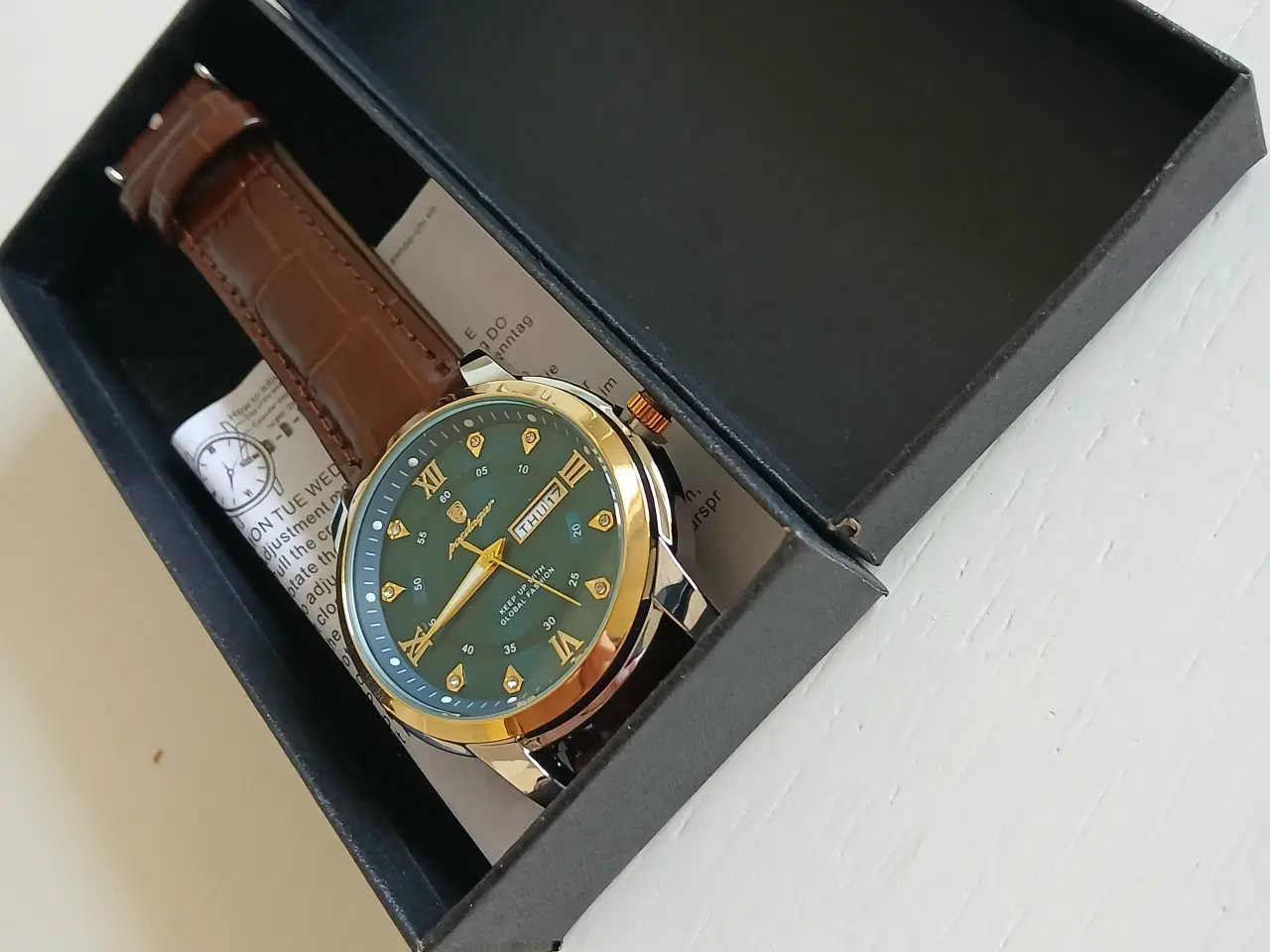 Billede 3 - Poedagar casual mode kvarts armbånds ur (U29)