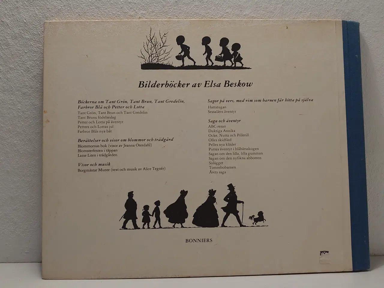 Billede 2 - Elsa Beskow:Puttes eventyr i Blåbärskogen.Udg.1972