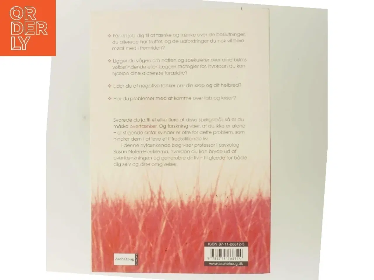 Billede 3 - Kvinder der tænker for meget af Susan Nolen-Hoeksema (Bog)