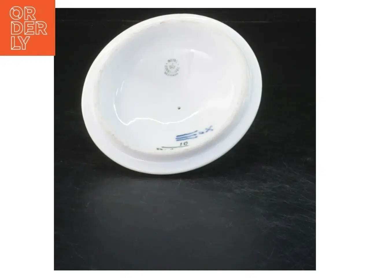 Billede 2 - Royal Copenhagen blå blomst låg (str. 12x6 cm)