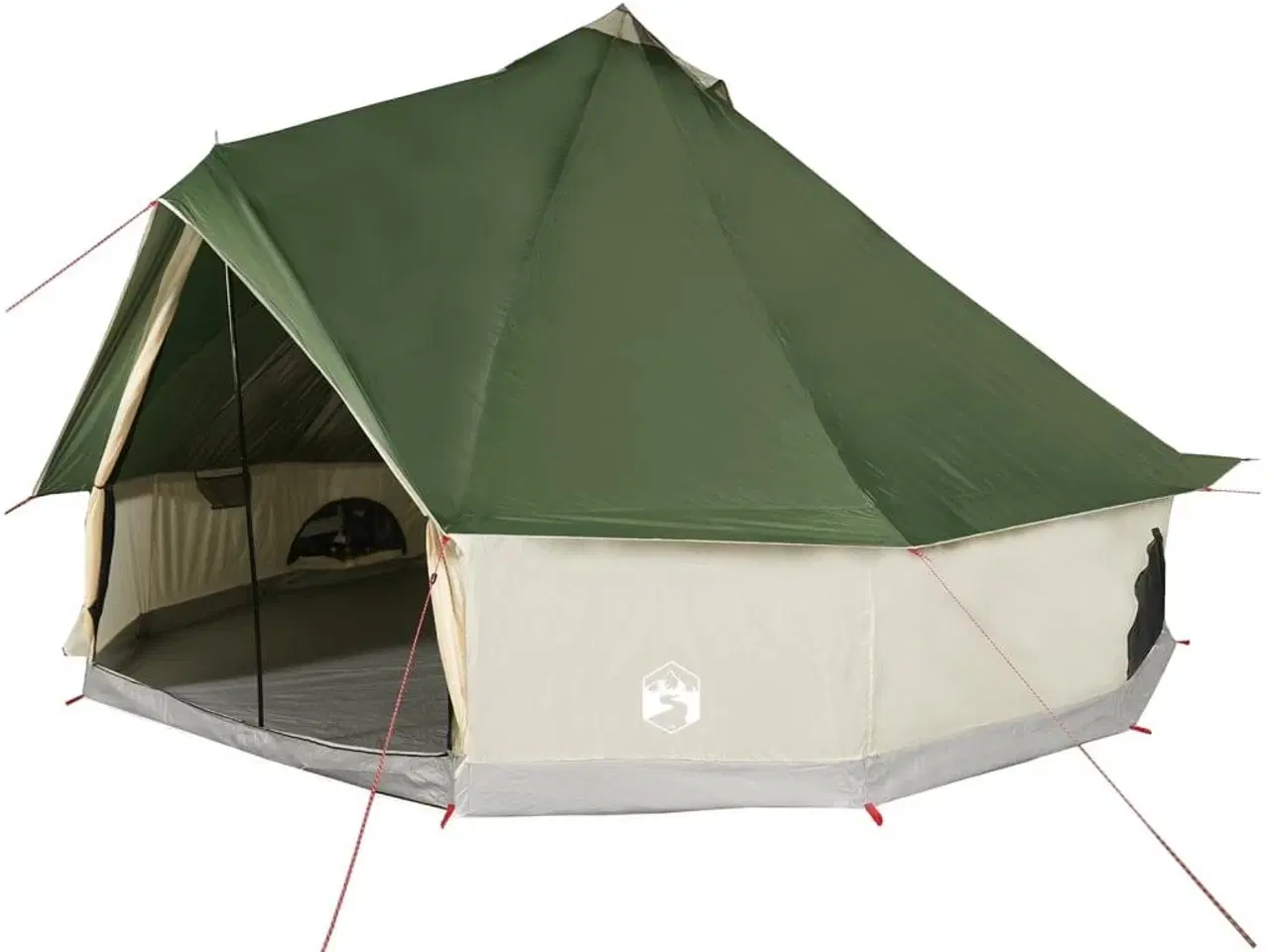 Billede 2 - 8-personers campingtelt vandafvisende grøn