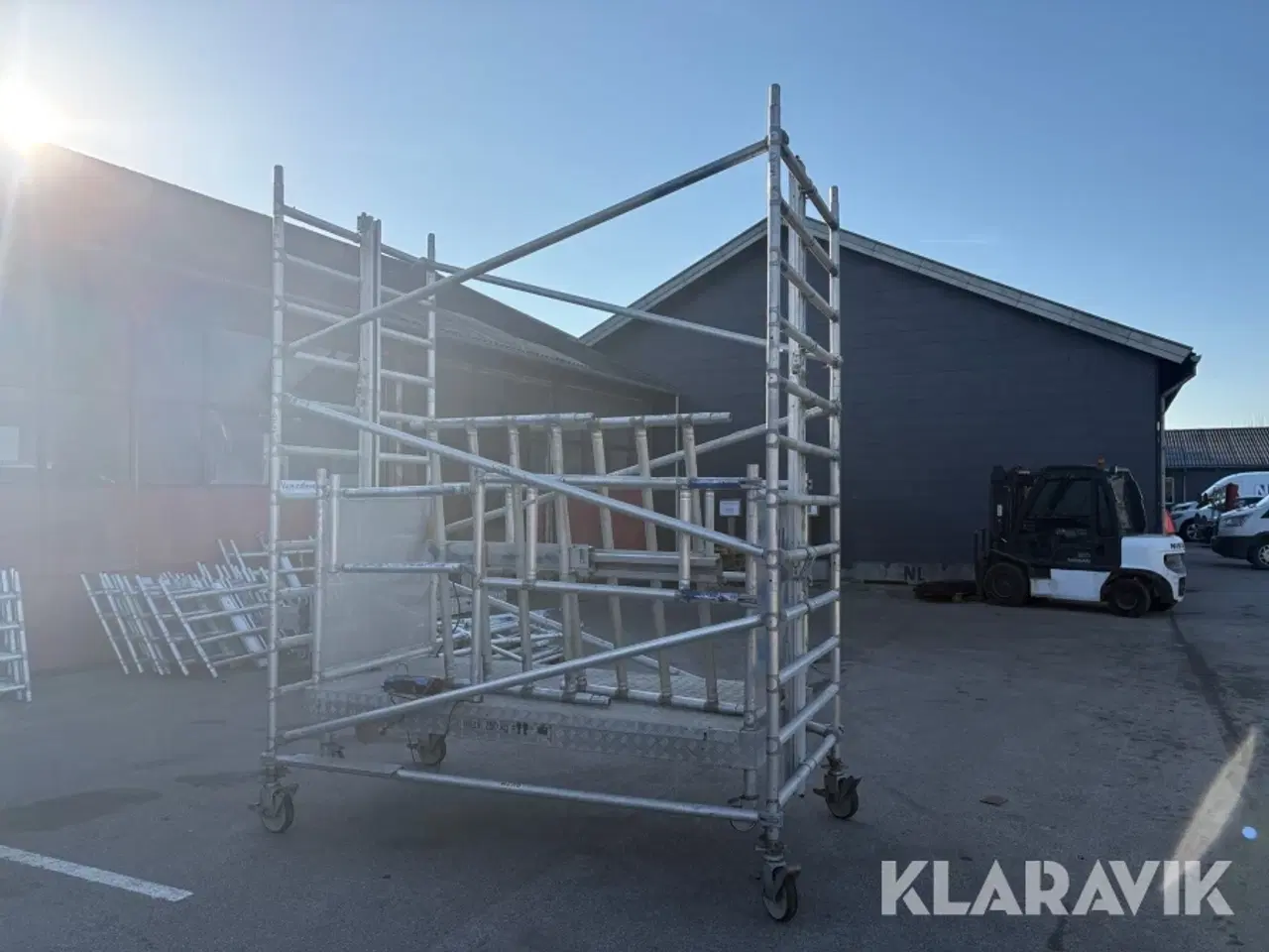 Billede 4 - Elektrisk stillads Lock Hard Mobile acces platform