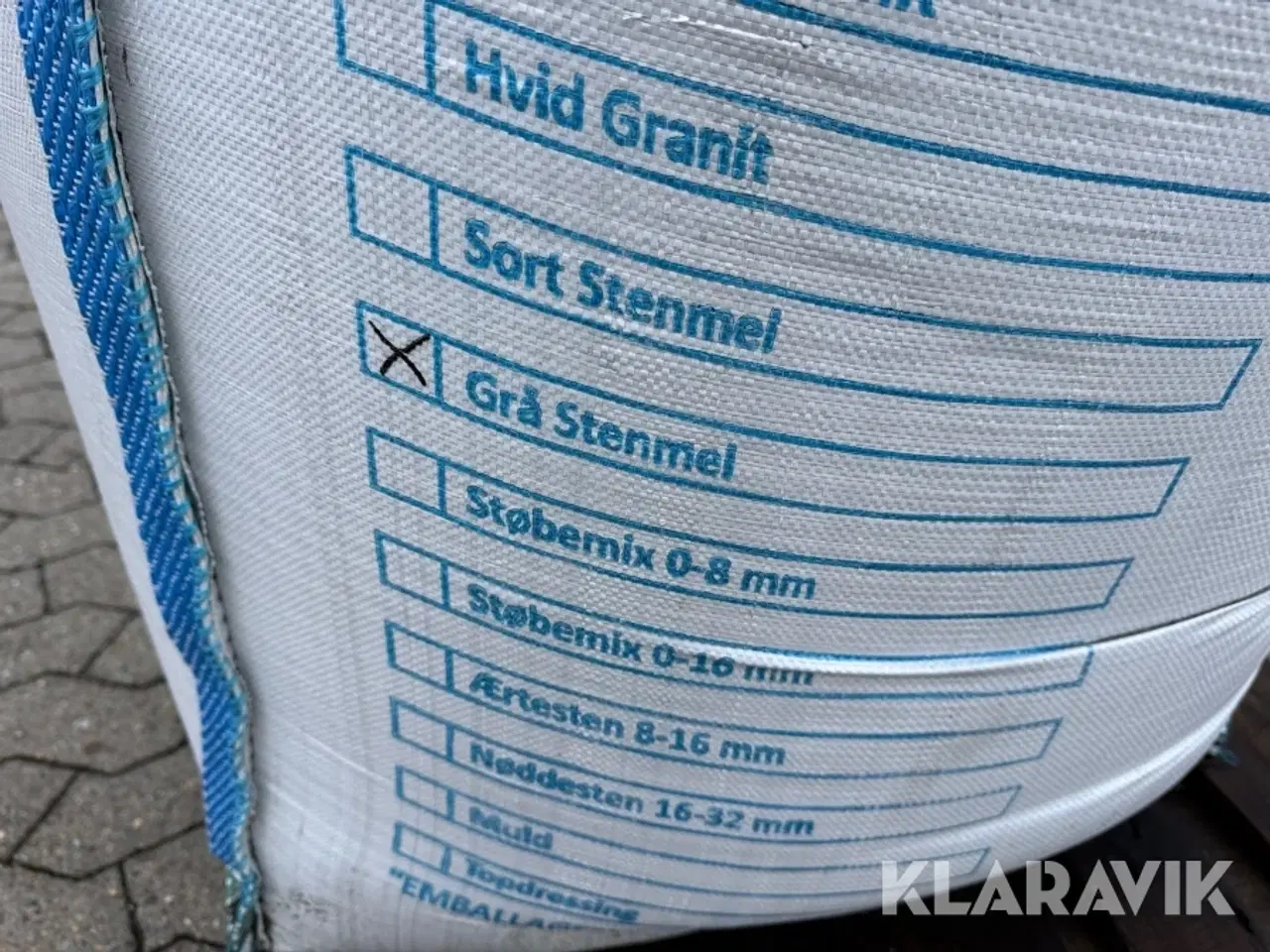Billede 12 - Grå stenmel cirka 1 tons