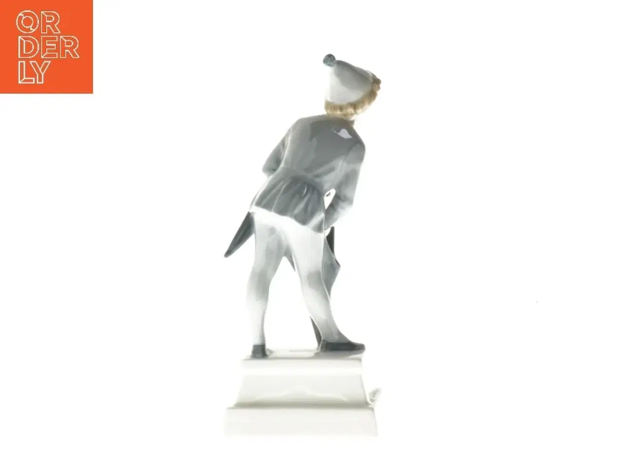 Billede 4 - Porcelænsfigur med paraply fra Royal Copenhagen (str. 18 cm)