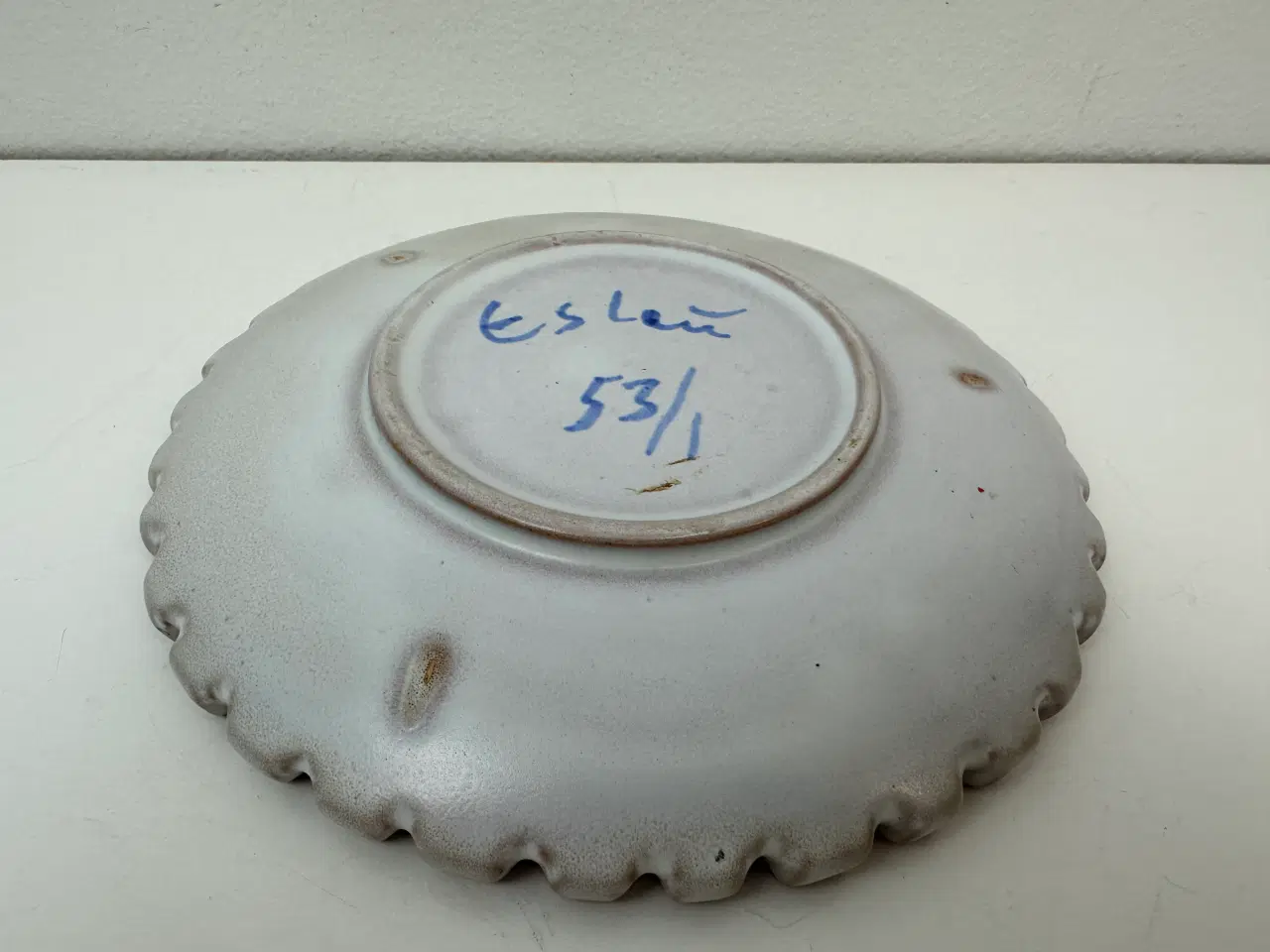 Billede 7 - Keramik, Lille Eslau fad (53/1)