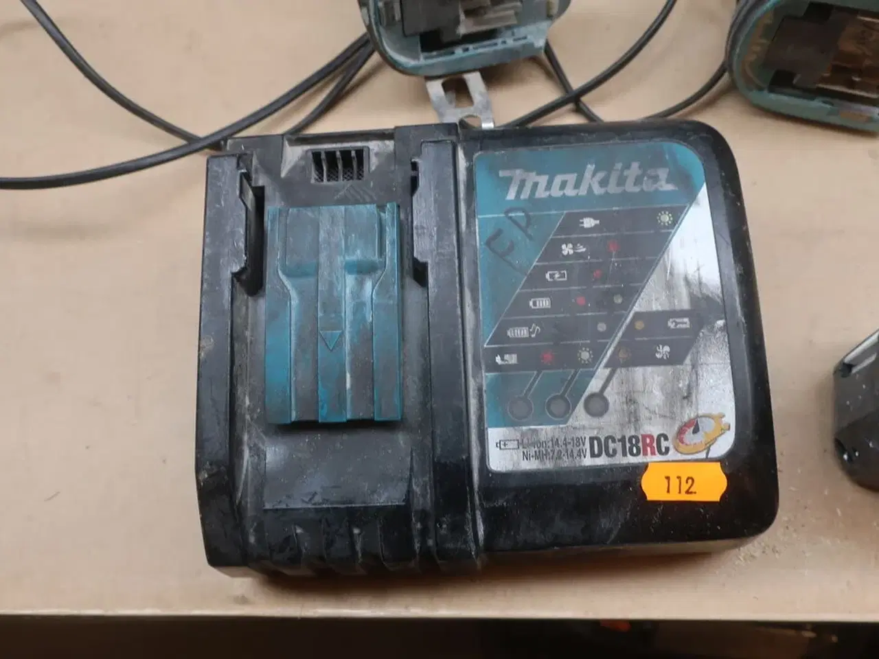 Billede 9 - Vinkelsliber, boremaskine mv. MAKITA Model: DGA 506, DJR 187, DTM 51, DHP 481, DML 805, DC18RC