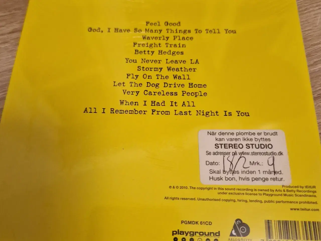 Billede 2 - Teitur - Let The Dog Drive Home