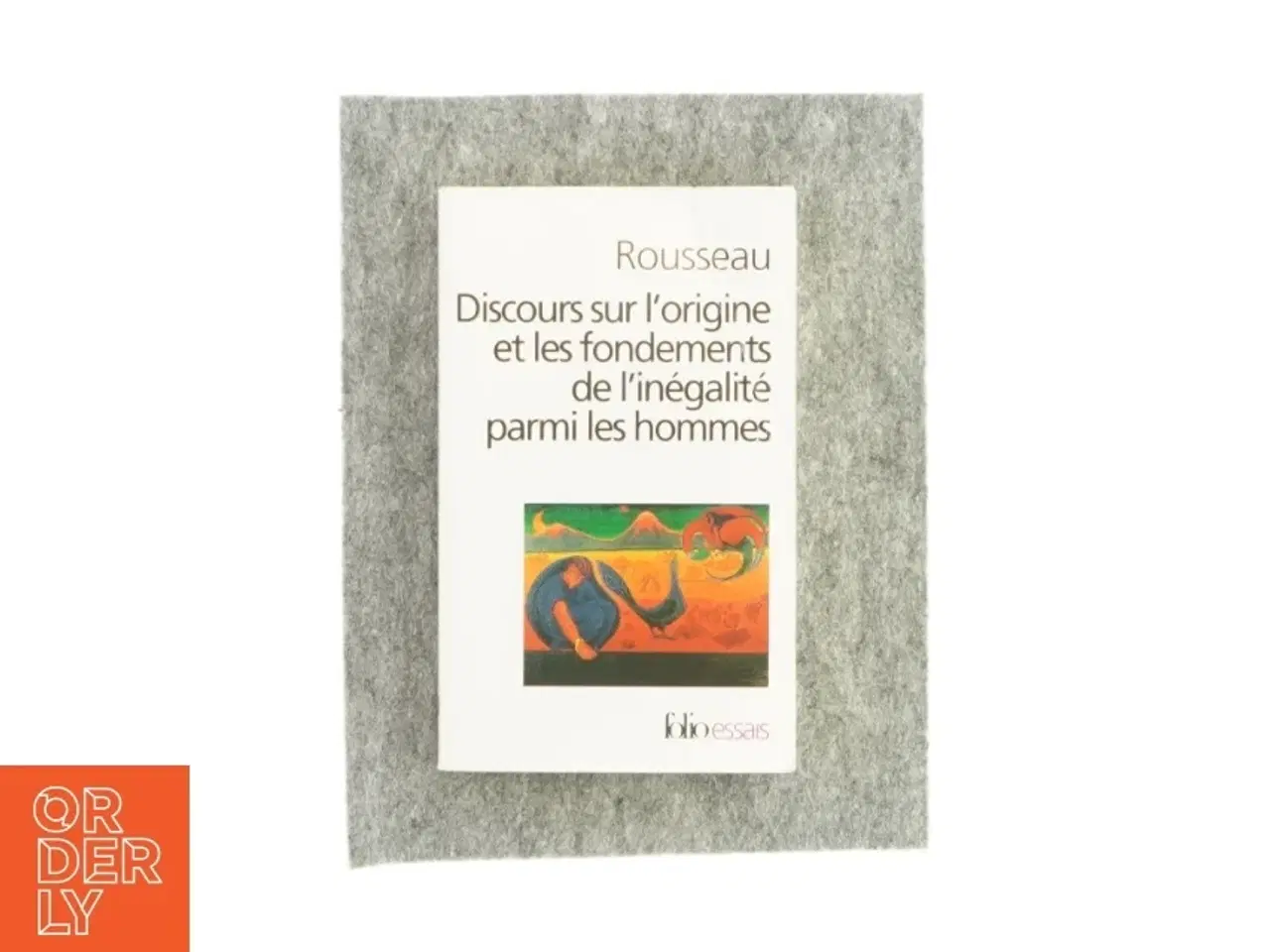 Billede 1 - Discours sur l&#39;origine et les fondements de l&#39;inégalité parmi les hommes (bog)