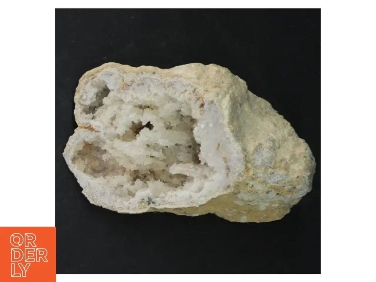 Billede 7 - Geode med krystaller (str. 13 cm)
