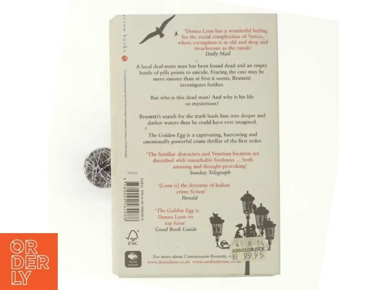 Billede 3 - The Golden Egg af Donna Leon (Bog)