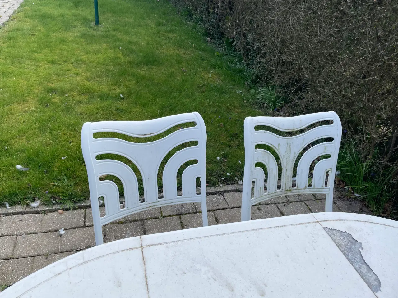 Billede 3 - Havemøbelsæt i aluminium 