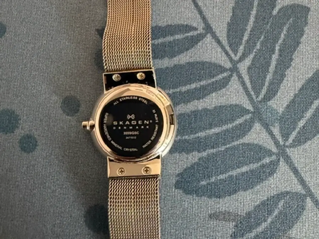 Billede 2 - Flot Skagen dameur med lænke i stål