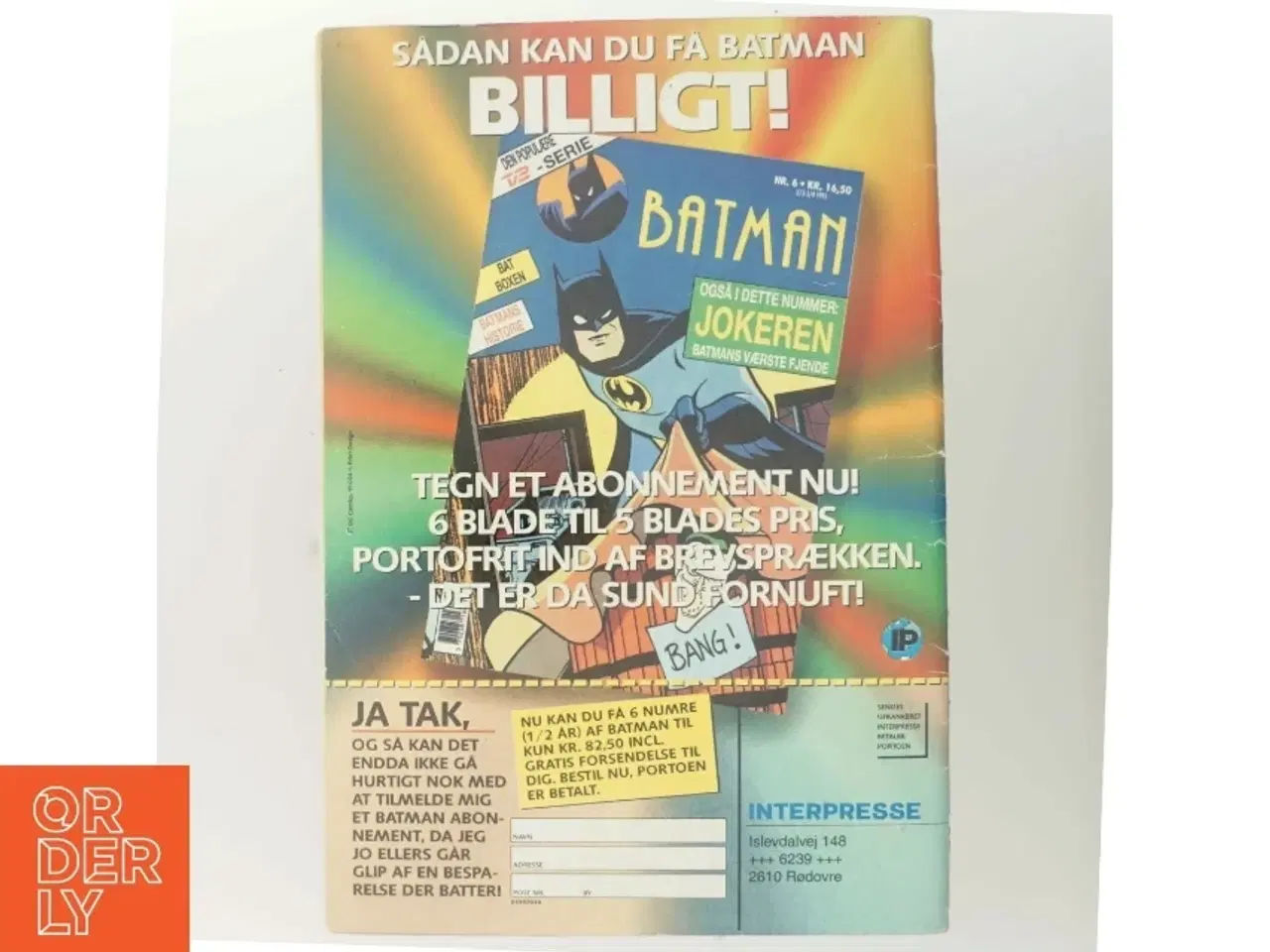 Billede 3 - Batman Tegneserie