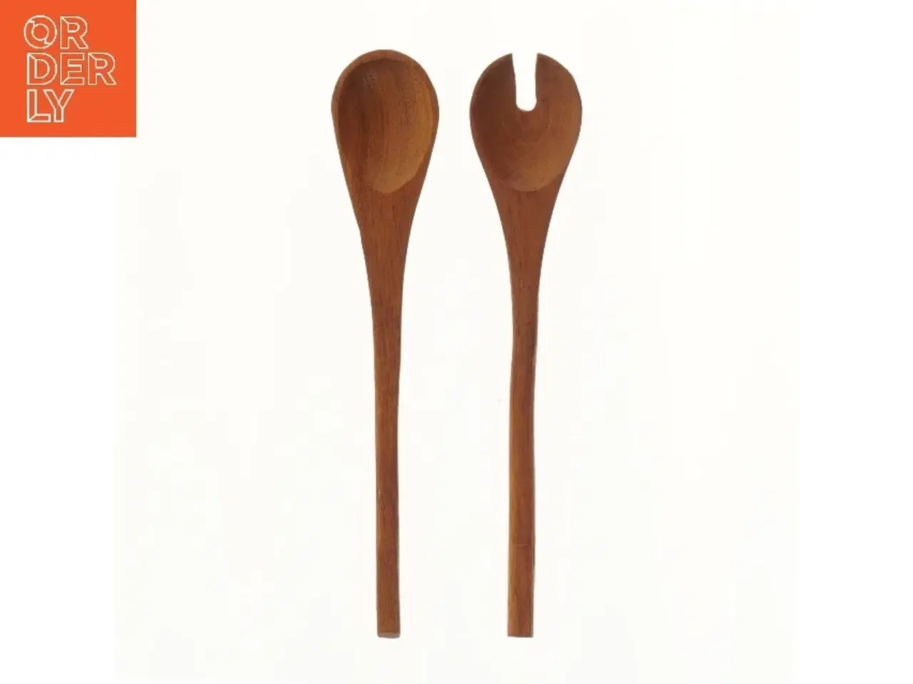 Billede 1 - Salatbestik i træ (str. 34,5 cm)