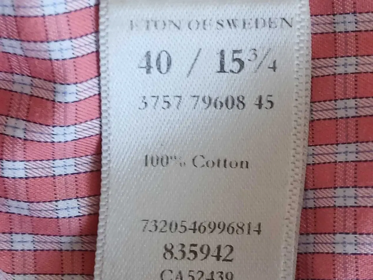 Billede 9 - Skjorte. Eton. 40/15¾