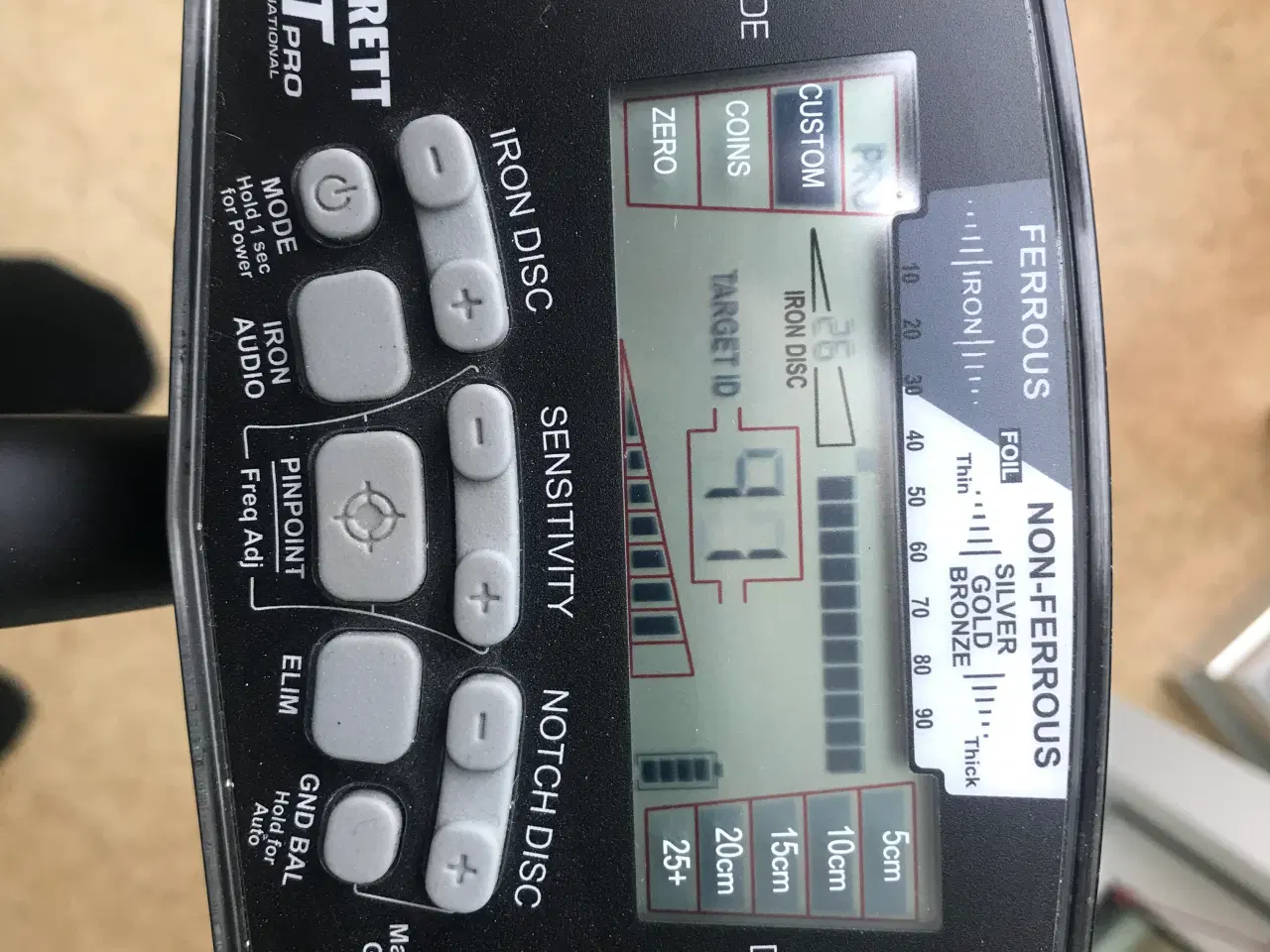 Billede 3 - METALDETEKTOR - GARRETT AT-PRO