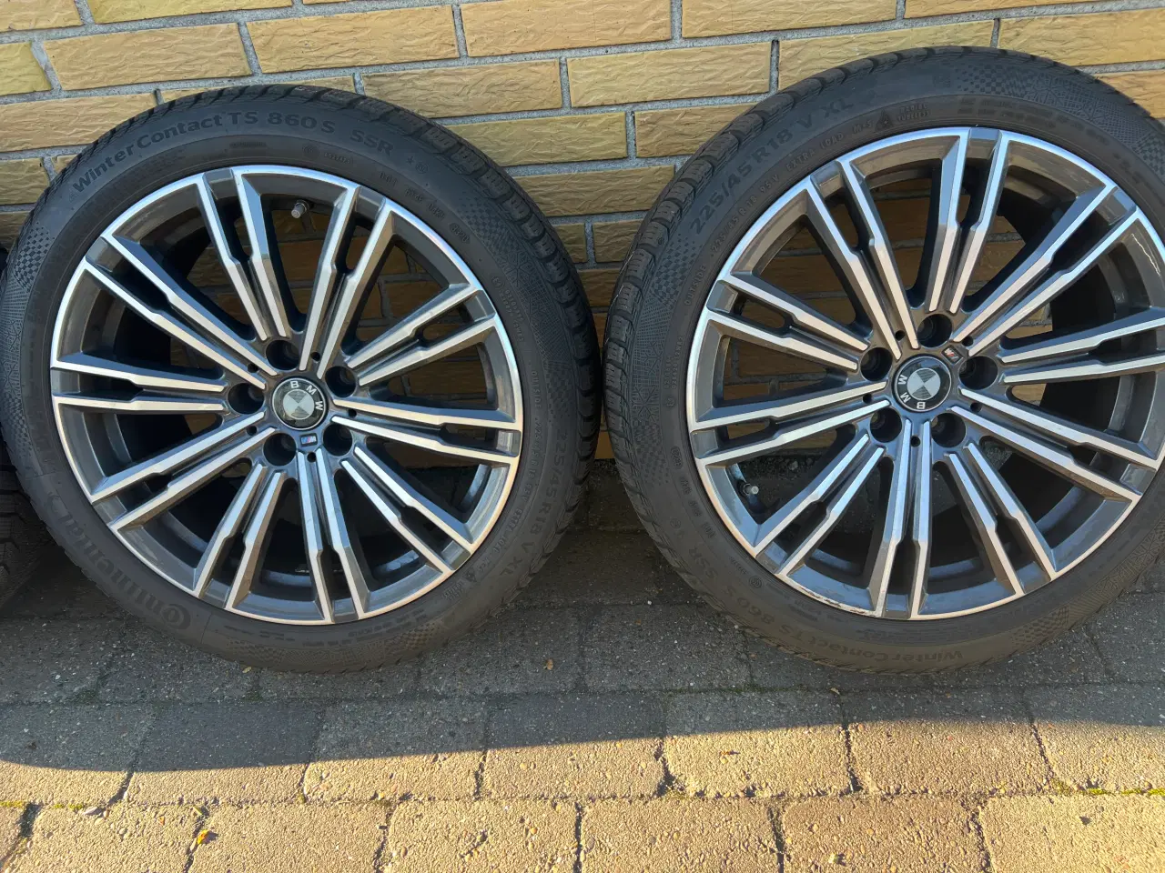 Billede 2 - 18" Bmw 3 Serie M- alufælge m. Vinterhjul