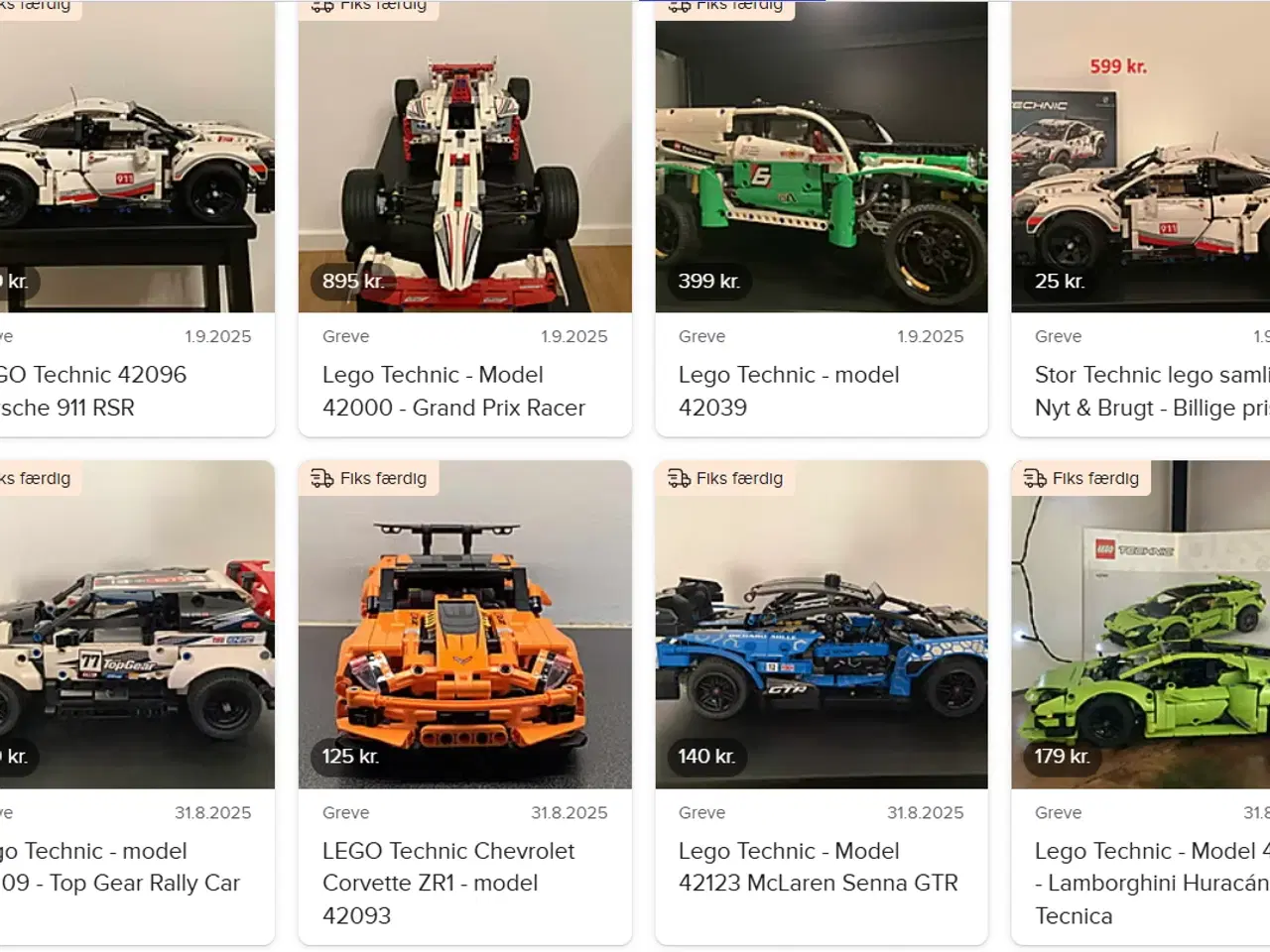 Billede 3 - Technic Lego samling - Nye & Brugte Sæt