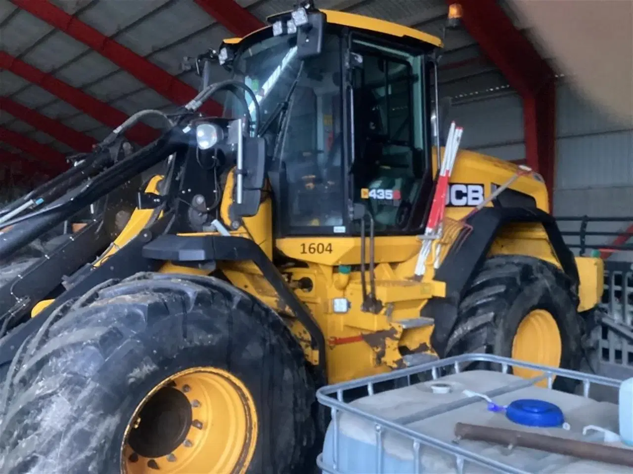 Billede 2 - JCB 435S Agri med vægt og centralsmøring