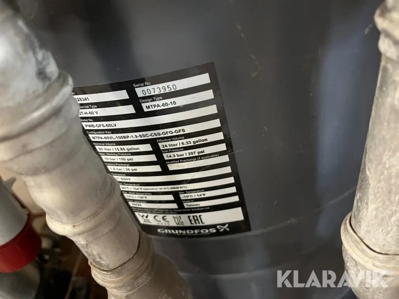 Billede 11 - Pumpe med slange trailer Grundfos PWB-GFS-60LV