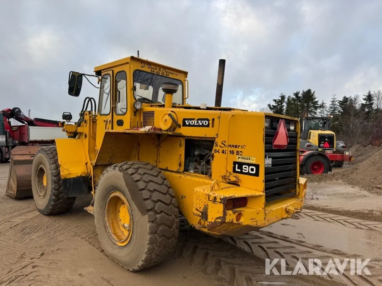 Billede 4 - Gummiged Volvo BM L90