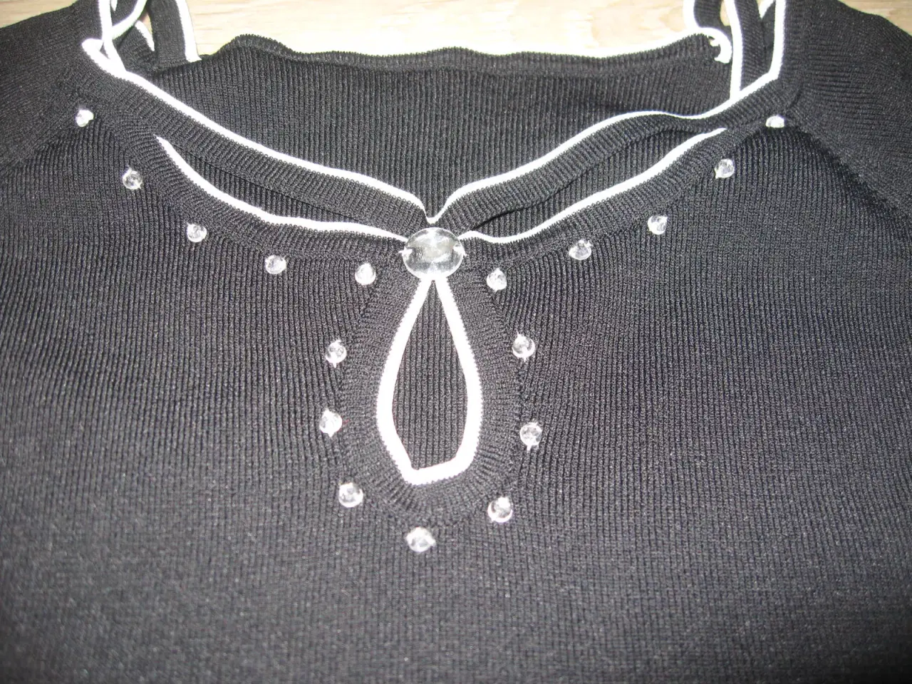 Billede 4 - Vintage bluse med flot udskæring str 40