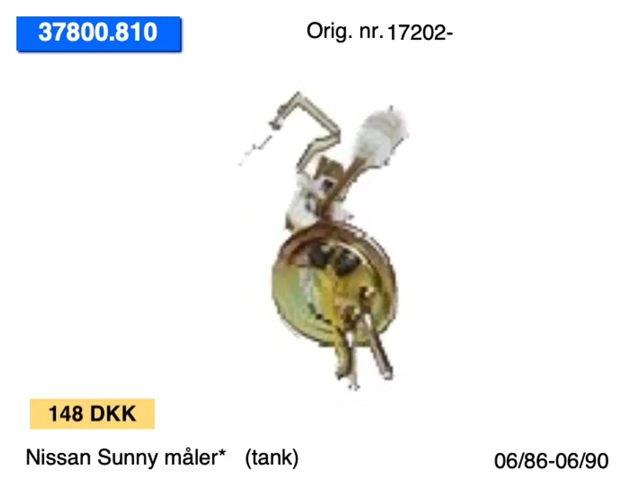 Billede 7 - Nye Nissan Cherry-Sunny tanke m.m.