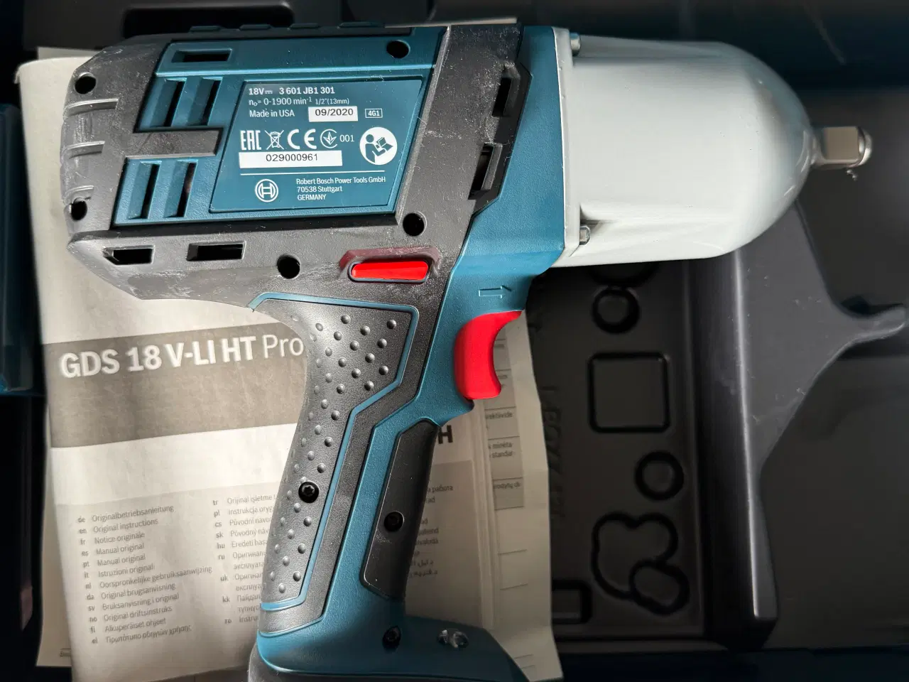Billede 5 - Ny Bosch GDS 18V-Li HT slagnøgle i L-Boxx, 650 Nm!