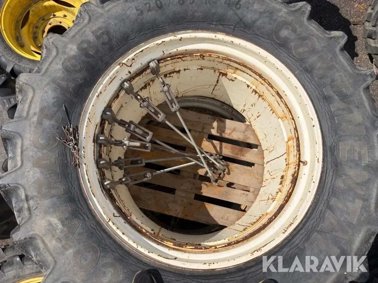 Billede 10 - Tvillingehjul Continental 520/85R46 2 styk med spænder