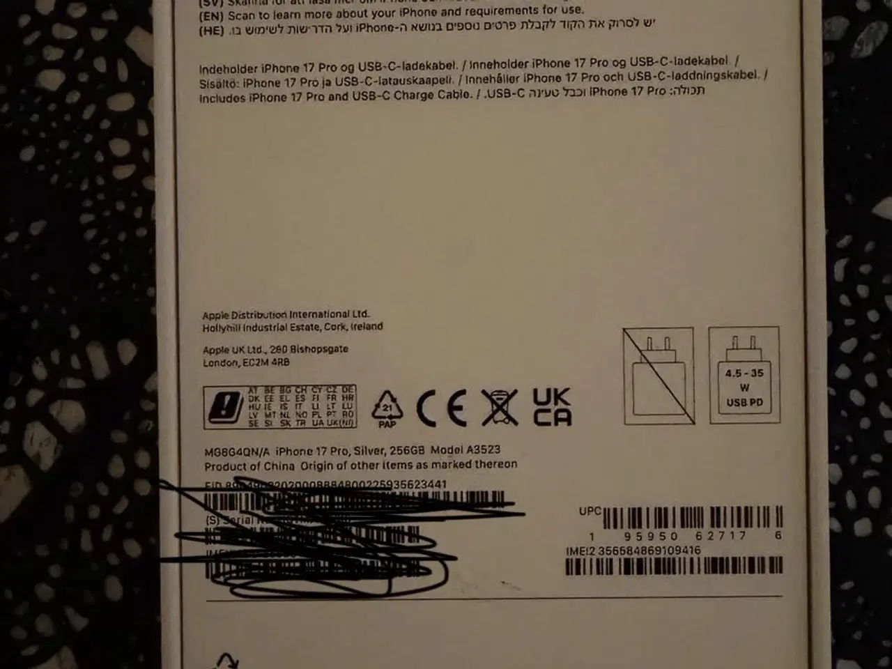 Billede 3 - Iphone 17 pro 256GB UÅBNET