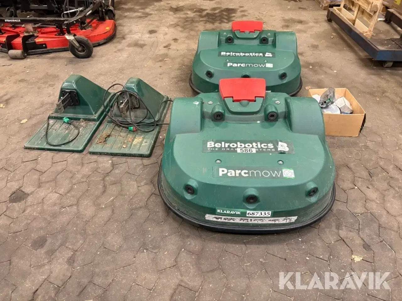 Billede 2 - Robot plæneklipper Belrobotics Parkmow 2 stk