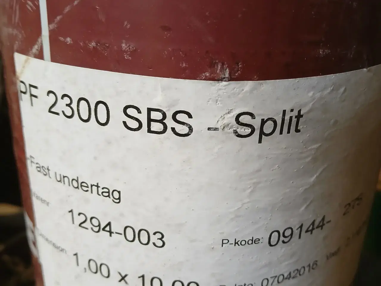 Billede 1 - Undertag fast 