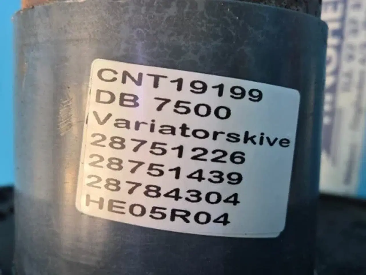 Billede 11 - Dronningborg D7500 Variatorskive 28784304