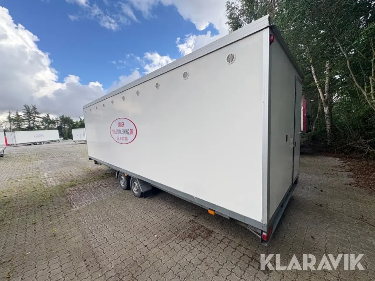 Billede 7 - Toilet trailer med 10 toilletter Eurowagon 2052-73