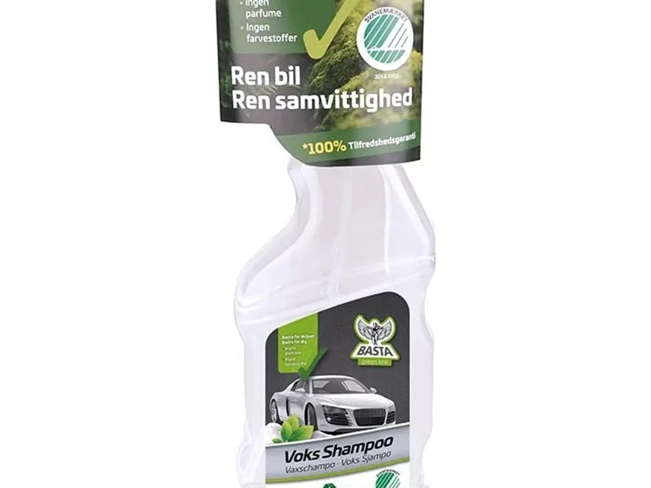 Billede 1 - Basta Greenline voks shampoo 710ml svanemærket