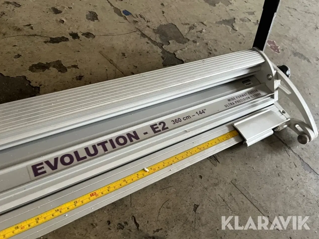 Billede 5 - Skæreskinne Keencut Evolution -E2 360 cm