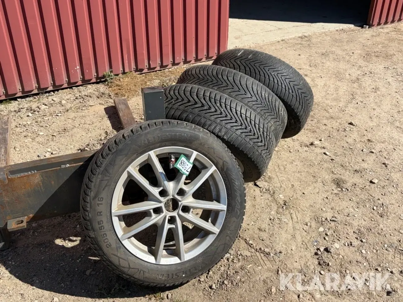 Billede 1 - Dæk Vredestein Wintrac 205/55R16 4 styk