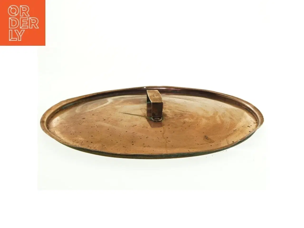 Billede 1 - Låg i kobber, diameter 31 cm