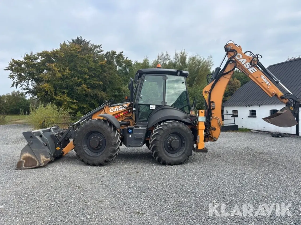Billede 3 - Rendegraver Case 695ST med tilbehør