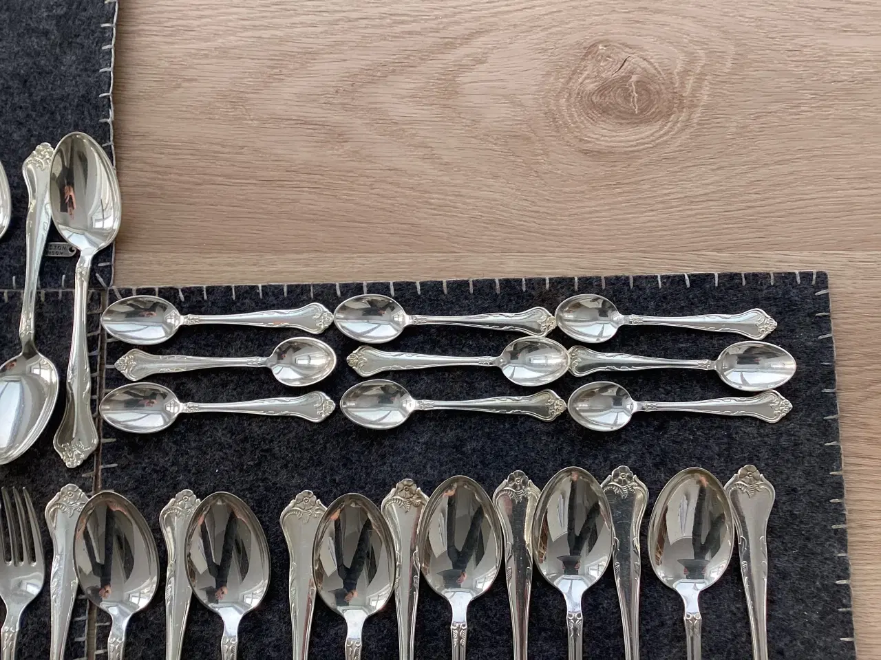 Billede 5 - Riberhus bestik i sølvplet.