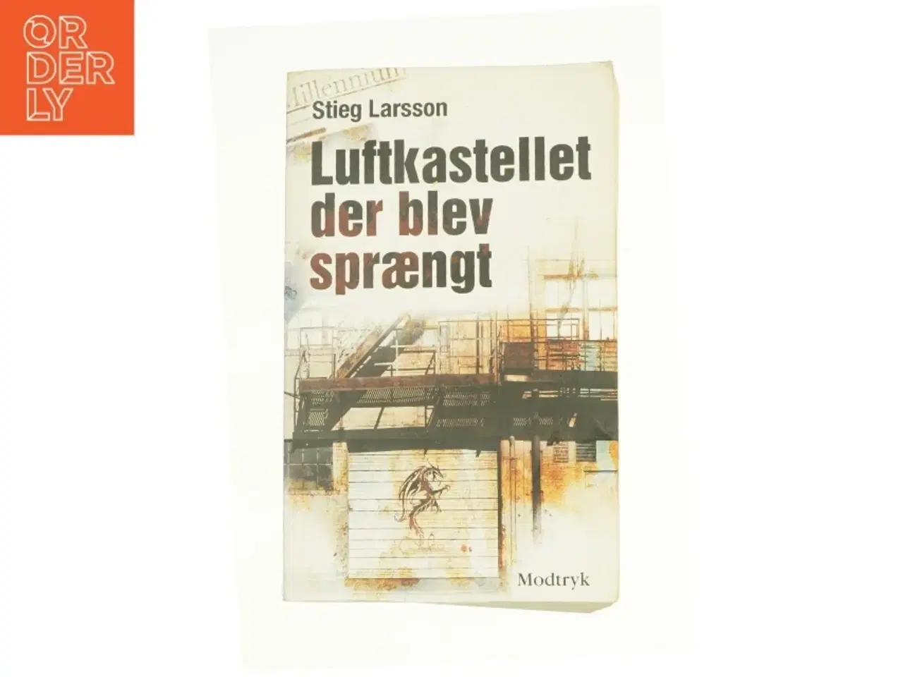 Billede 1 - Luftkastellet Der Blev Spraengt (af Stieg Larsson) [Imported] [Paperback] (Danish) (Millennium, 3. Bind) af Stieg Larsson (Bog)