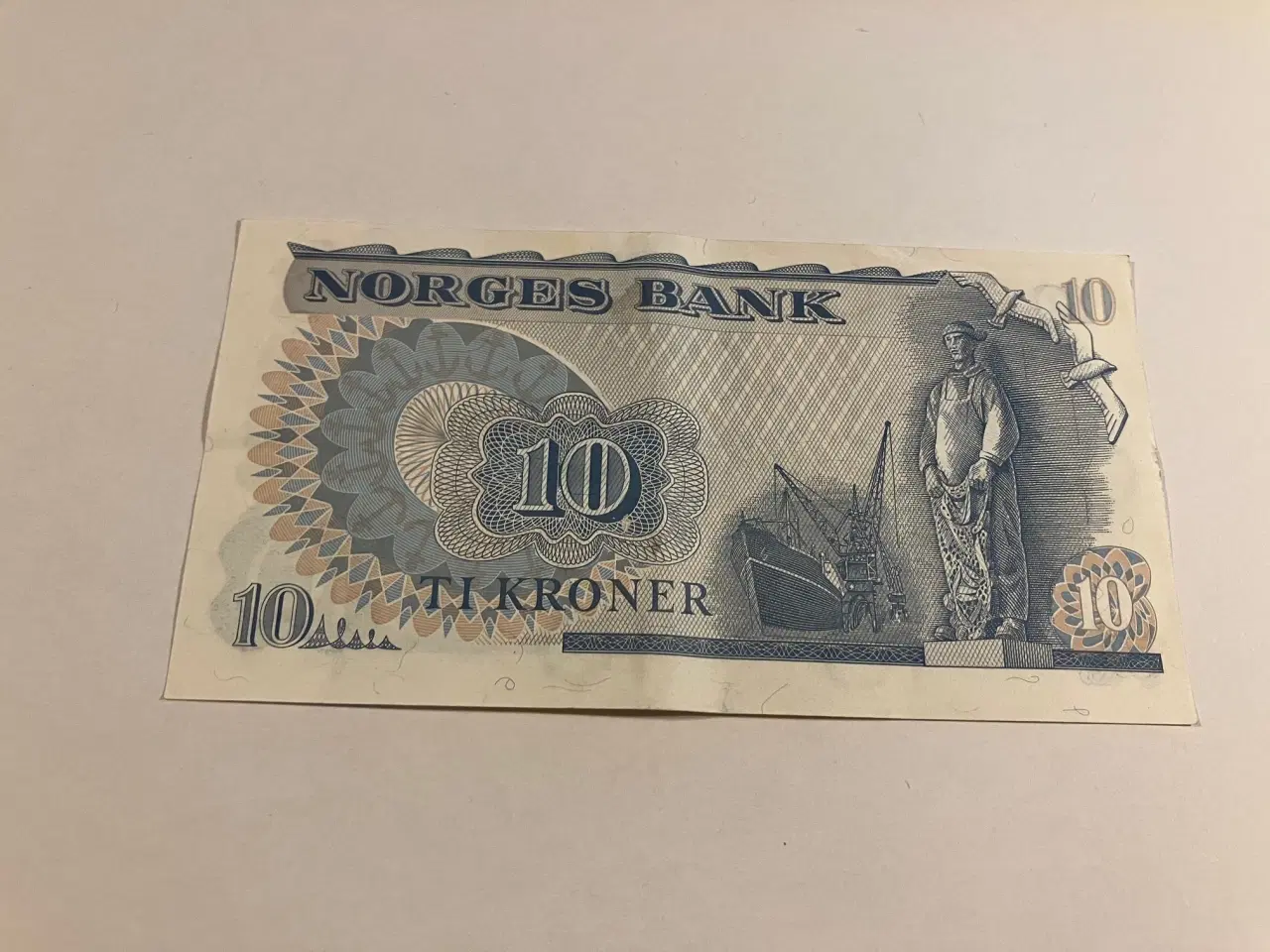 Billede 2 - 10 Kroner Norge 1977