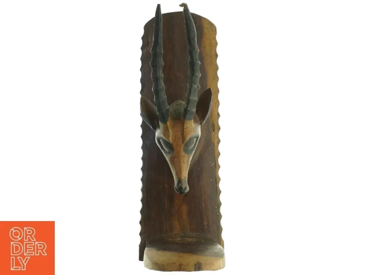 Billede 2 - Bogstøtte med antilope (str. 30 x 10 cm)