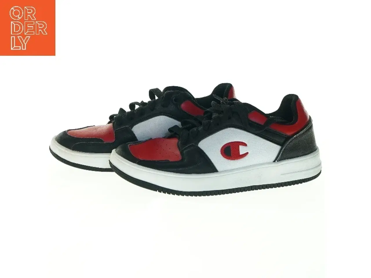 Billede 6 - Champion sneakers i sort, hvid og rød (str. 42)