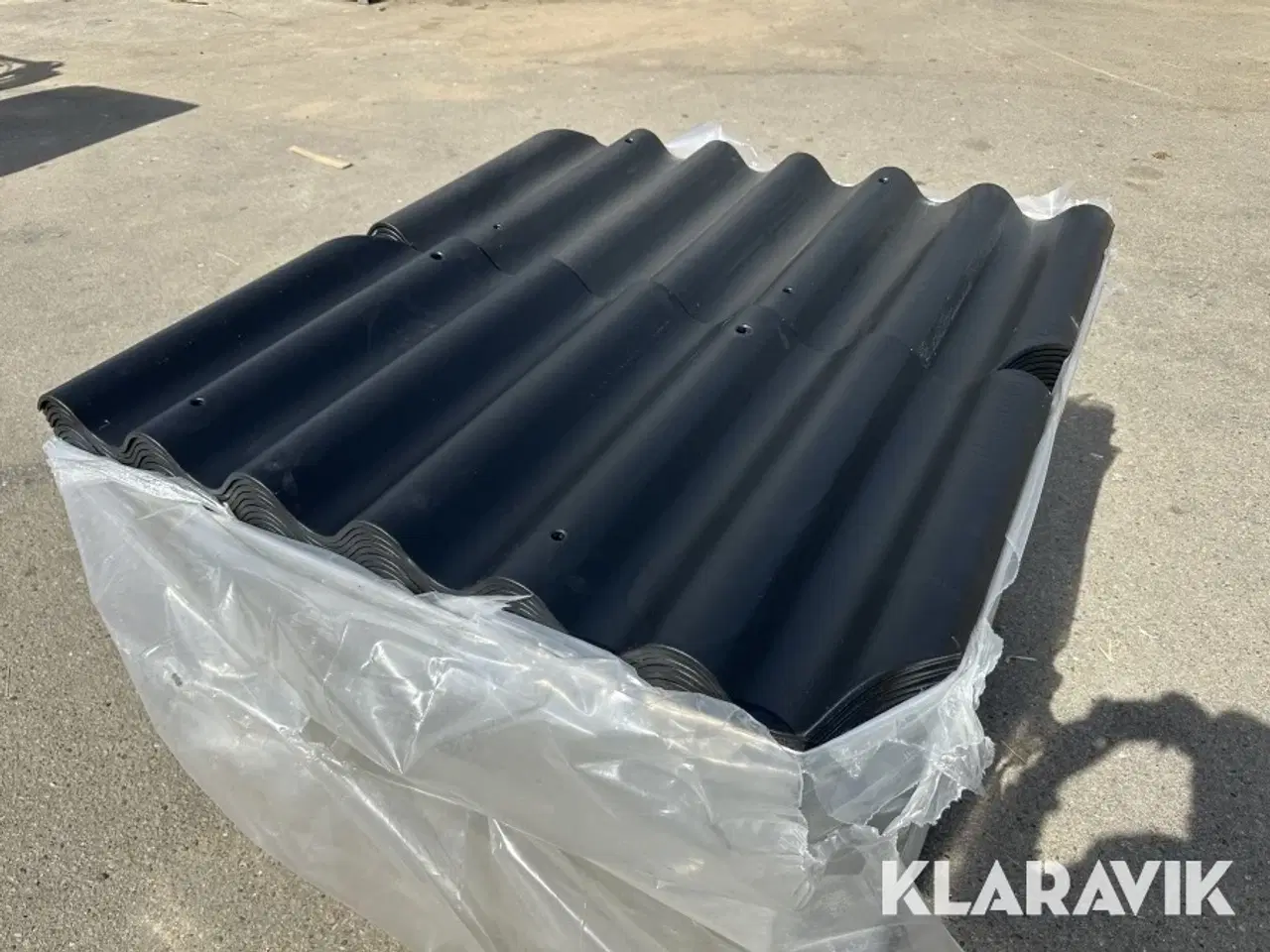 Billede 3 - Bølgeplade HJ-HU 150 styk Euronit 702 HJ/HU Sort