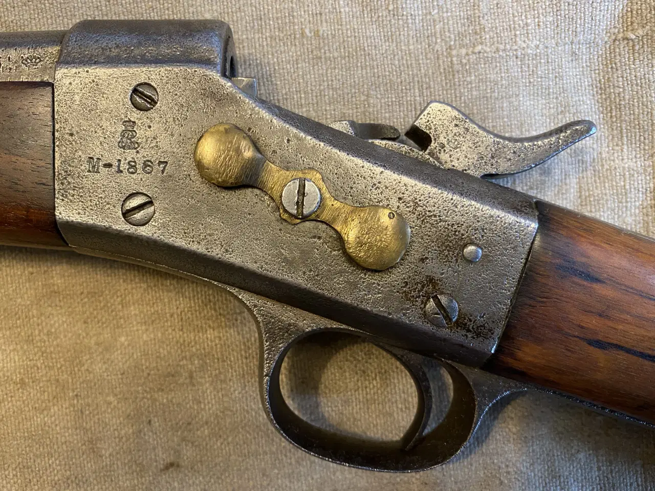 Billede 4 - Remington model 1867 - Grønlænder riffel.